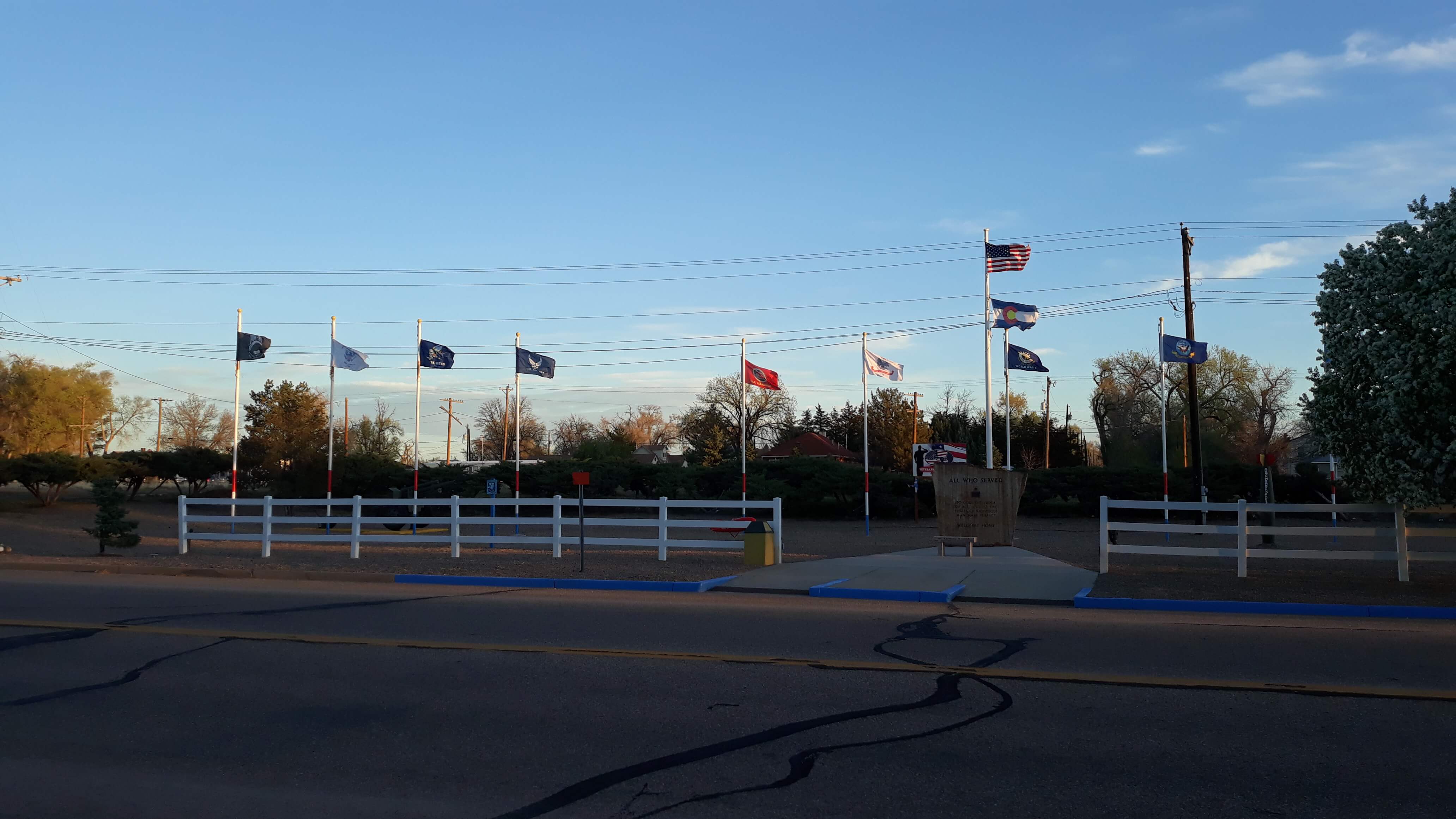 All VEts All Wars Memorial distant view